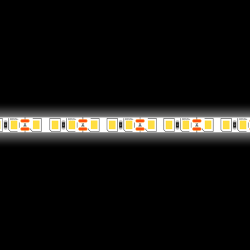 Светодиодная лента 2835-120SMD 9,6W 12V нейтральный белый