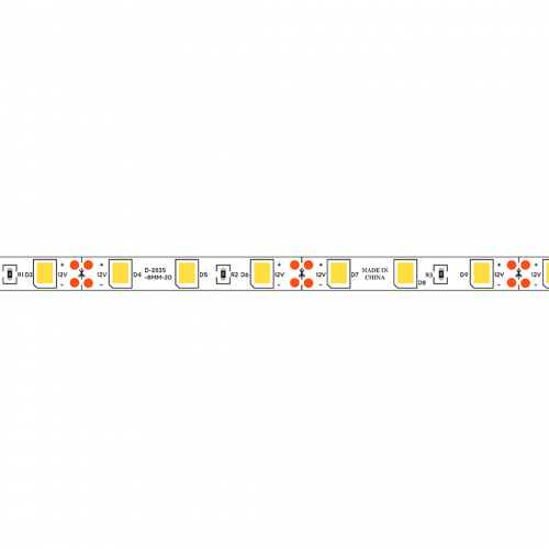 Светодиодная лента 2835-60SMD 4,8W 12V холодный белый