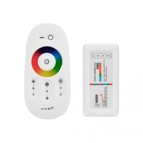 Контроллер дистанционного управления RGB-лентой RCL1000 12-24V белый
